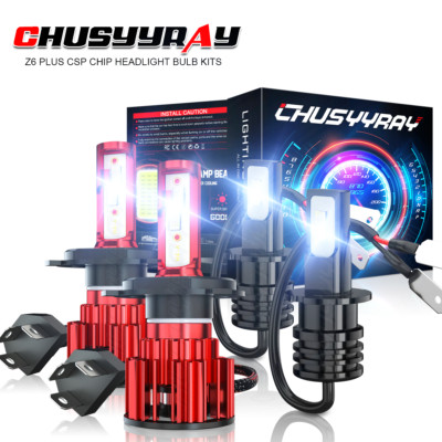FOR Isuzu Rodeo Sport 2001-2003 6000K LED Headlight +Fog Lights Bulbs Combo 4pc