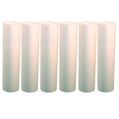 Compatible to Pentek DGD-2501-20 1 Micron Whole House 20'' Sediment Filter 6 Pack