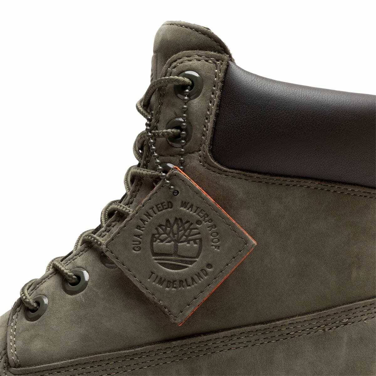 Pre-owned Timberland X Bbc 6" Bee Line Olive Green Army Rubber Sz 8-10 - Tb0a5sa2a58