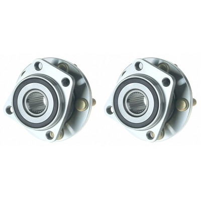SET-MO513220-2 Moog Set of 2 Wheel Hubs Front Driver & Passenger Side Sedan Pair