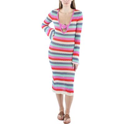 Женский длинный летний свитер с уплотнительным кольцом Bebe BHFO 9186