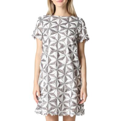 Женское мини-платье-сорочка Gracia с бахромой и блестками BHFO 7545