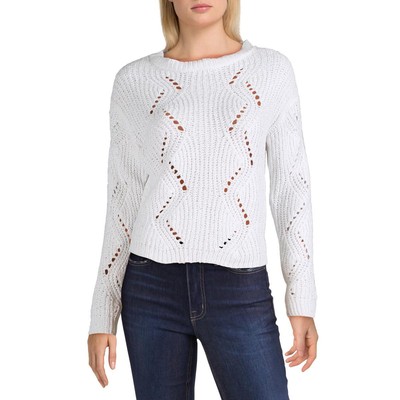 

Женский белый пуловер Love by Design с коротким топом и рубашкой  BHFO 0925