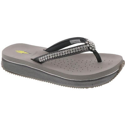 Изменчивые женские босоножки на платформе без шнуровки со стразами Sol BHFO 8577