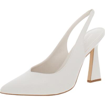 Женские туфли на высоком каблуке без застежки из искусственной кожи Marc Fisher Womens Scully4 BHFO 4723