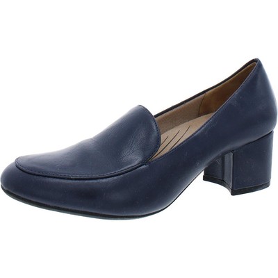 

LifeStride Женские темно-синие туфли-лодочки Trixie Лоферы на каблуке, ширина 9 (C, D, W) BHFO 4073, Navy athena