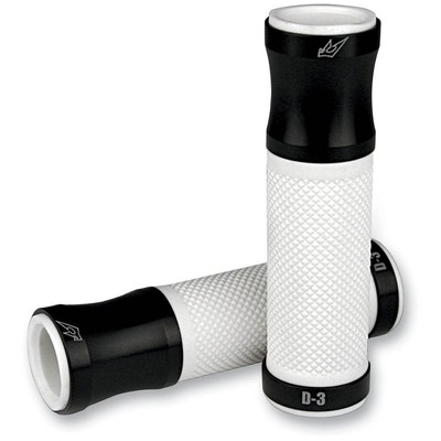 Driven Racing D3BK/WT D3 Grips - Black/White