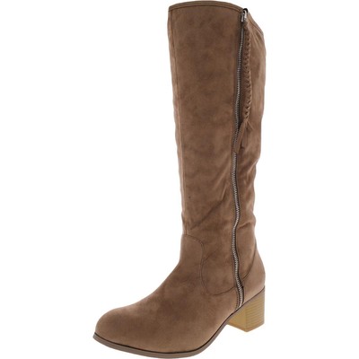 

Женские светло-коричневые сапоги до колена Cloudsteppers от Clarks 10, средние (B,M) BHFO 1551, Tan, BHFO