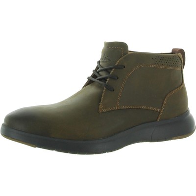 

Мужские коричневые кожаные ботинки чукка Florsheim на шнуровке 7, средние (D) BHFO 0671, Коричневый, 14299