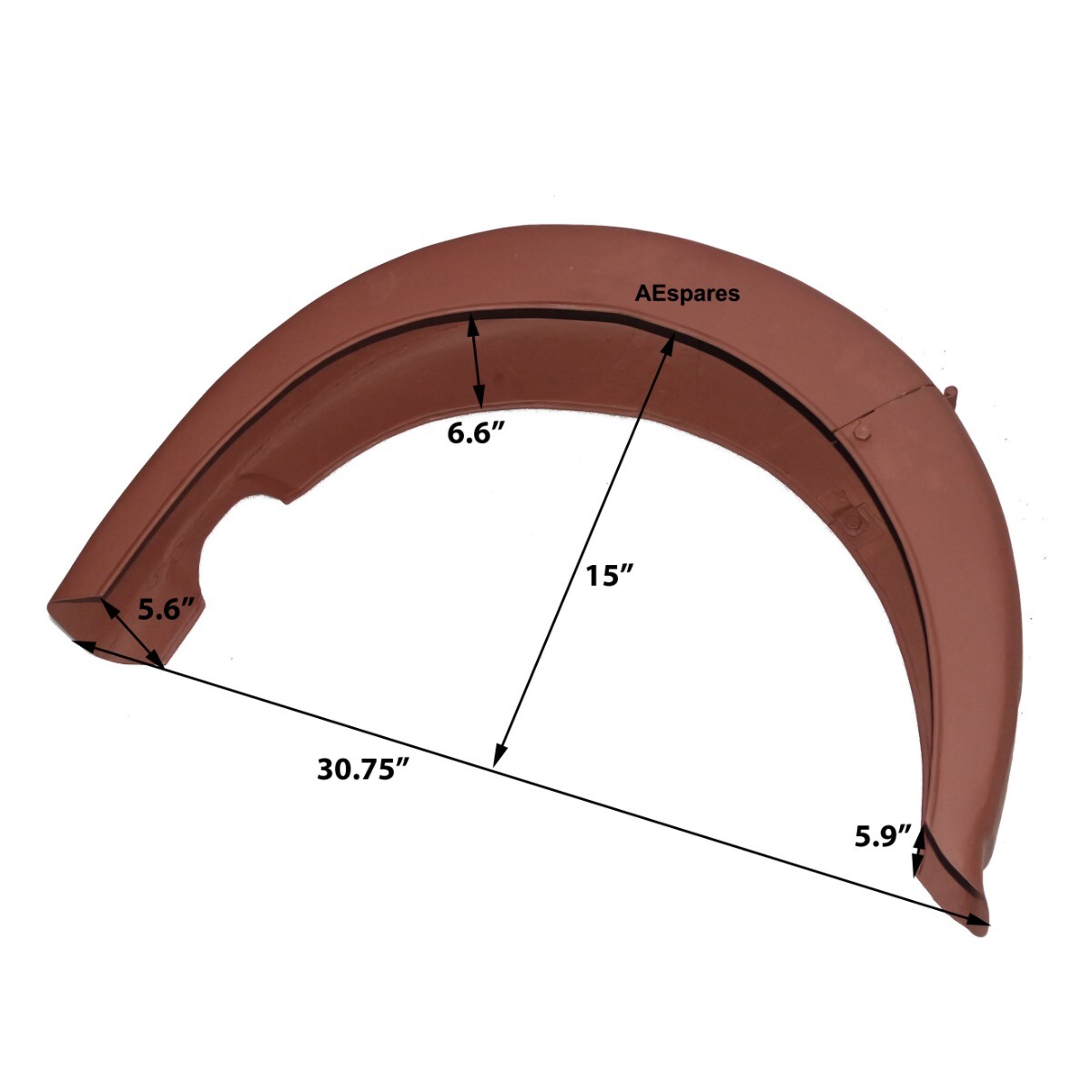 Rear Mudguard Fender Raw Bare Metal Fits BMW R71 Vintage Bikes  