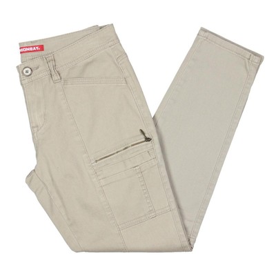 Брюки-карго Unionbay Womens Taupe Utility со средней посадкой для подростков 7 BHFO 7291