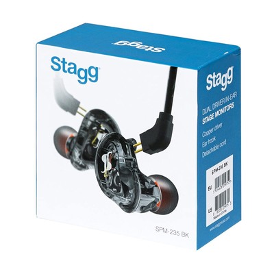 Stagg In- Ear Audio Monitor (SPM-235 BK)