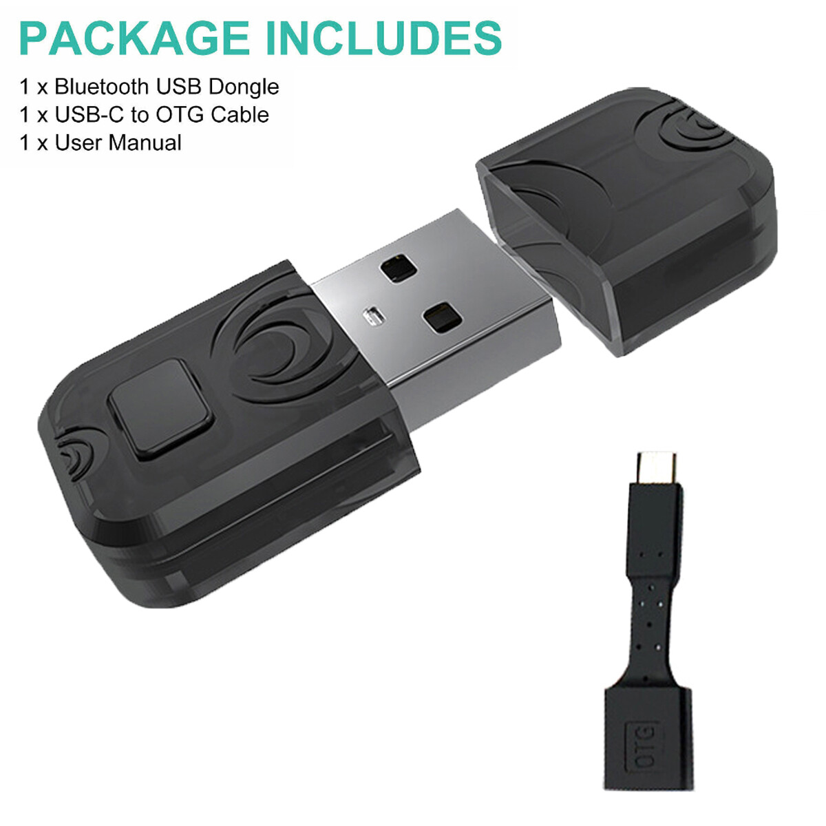UGREEN USB Bluetooth 5.3 Bluetooth Adapter For PC, Compatible With Windows 11 10 8.1, USB Adapter Bluetooth Dongle For Headphones, Keyboard, Mouse, Speakers, PS5, PS4, Switch Controller 5