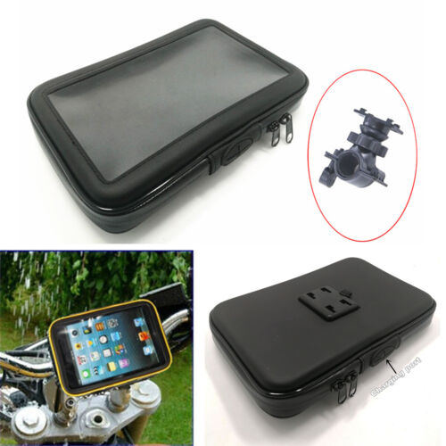 Motorcycle Bike Handle Bar Tablet Holder Waterproof Case Bag Motorcycle Bike Handle Bar Tablet Holder Waterproof Case Bag