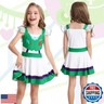 Eledobby Girls Princess Dress Up Halloween Costume Christmas Birthday Gift Party Outfit 5-6Years
