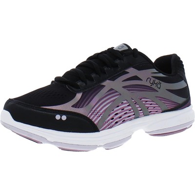 

Женские кроссовки Ryka Devo Plus 2 Black Walking Shoes 8.5 Medium (B,M) BHFO 9145, Black/purple/grey