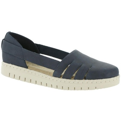 

Женские туфли Easy Street Bugsy темно-синие с круглым носком, 7,5, узкие (AA,N) BHFO 5141, Navy/gore