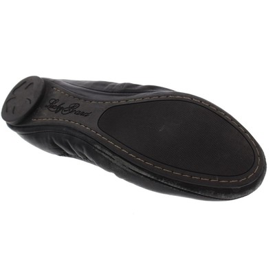 Женские черные балетки Emmie от Lucky Brand на плоской подошве 7.5 Medium (B,M) BHFO 7849