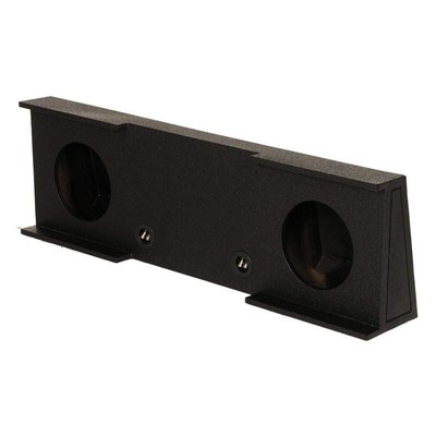 Dual 10'' Q Bomb Subwoofer Box for GMC/Chevy 07-13 4-Door Crew Cab Trucks