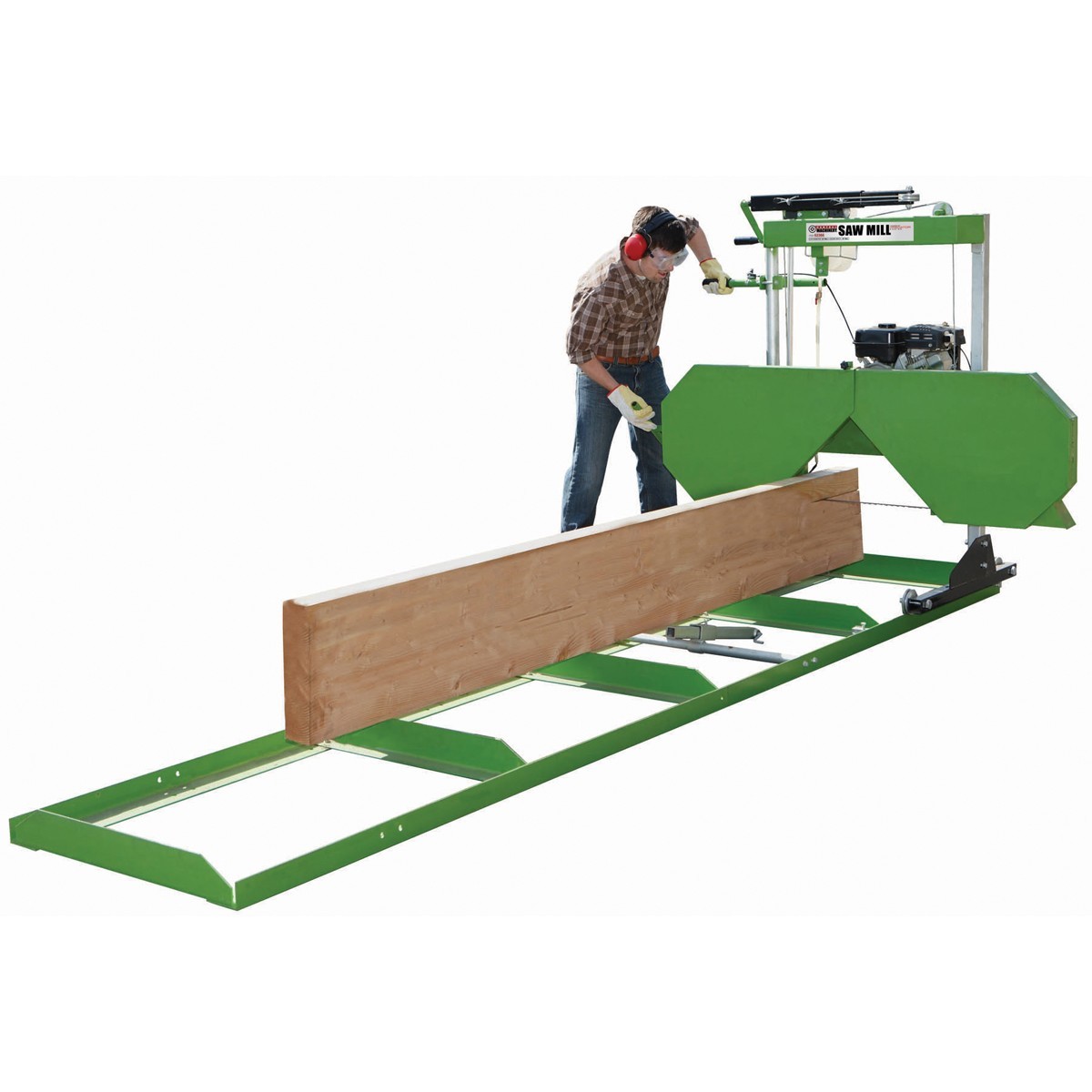 Portable Sawmill Saw Mill Tracks , Extension 6.5 feet - Set of two