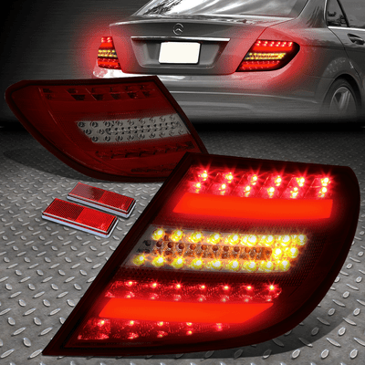 [СВЕТОДИОДНАЯ ПАНЕЛЬ-ТРУБКА]ДЛЯ ЗАДНИХ СТОП-СИГНАЛОВ MERCEDES BENZ C-CLASS W204 08-11