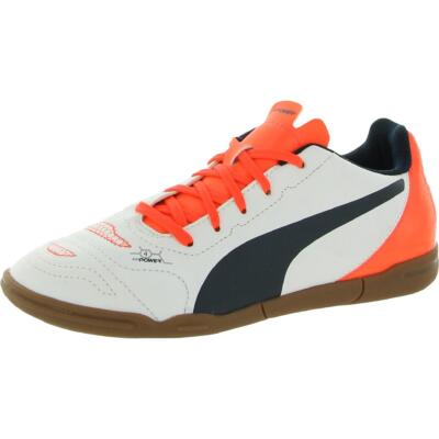 

Кроссовки Puma Mens evoPower 4 белые Athletic 2.5 Medium (D) BHFO 1227, White/navy/orange, evoPower 4