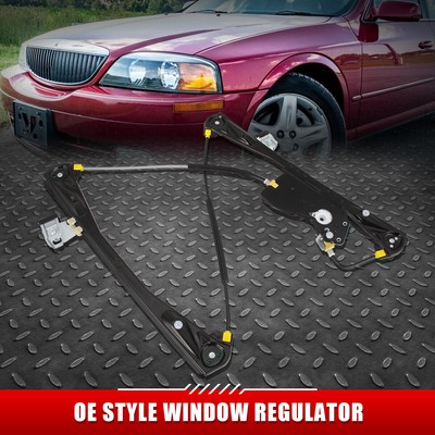 ДЛЯ 00-02 LINCOLN LS ПЕРЕДНИЙ ЛЕВЫЙ СТЕКЛОПОДЪЕМНИК СО СТОРОНЫ ВОДИТЕЛЯ БЕЗ ДВИГАТЕЛЯ