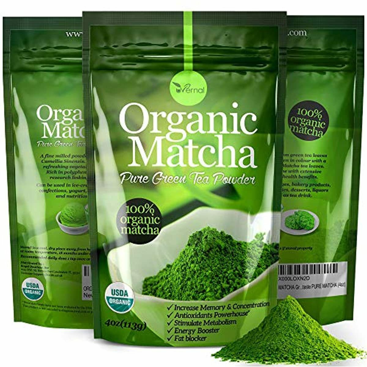 Organic Matcha Green Tea Powder 100 Pure Macha Ceremonial premium