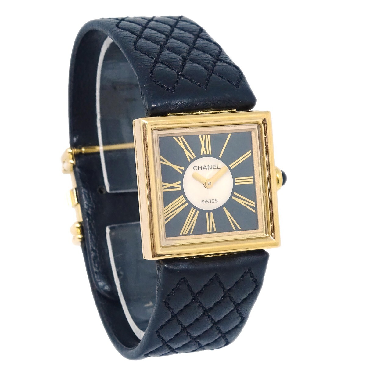 CHANEL - Meron。CHANEL CHANEL Cambon Coco Mark Brooch Gold Red Plated Women's