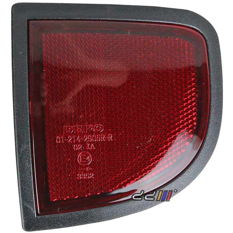 Rear Right Bumper Reflector Light Lamp Fit For Mitsubishi Triton ML MN 2005-2014