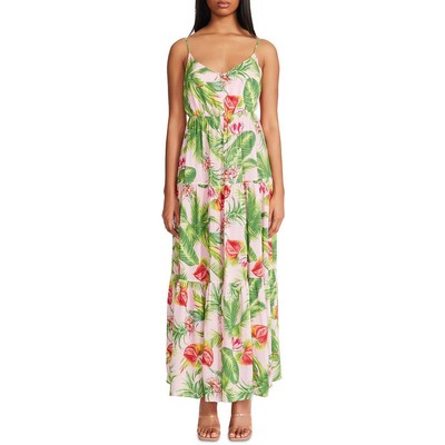 

Женский сарафан длиной до колен с цветочным принтом BB Dakota by Steve Madden BHFO 3436, Coral pink