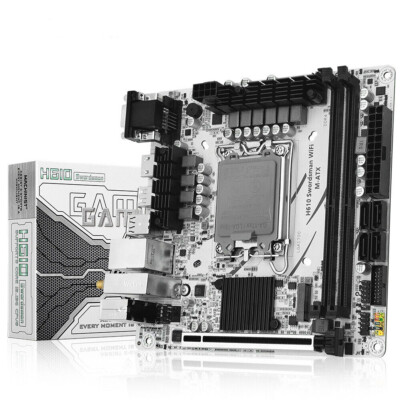 LGA 1700 H610 Motherboard SATA3 USB 3.0 Intel 12/13 Gen CPU Processor DDR4 RAM