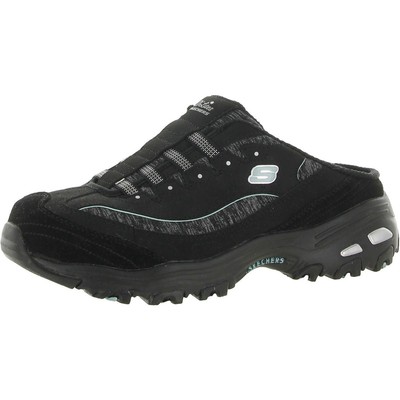 

Женские эластичные прогулочные туфли Skechers DLites, черные, ширина 9,5 дюйма (C,D,W) BHFO 9936, Black/aqua