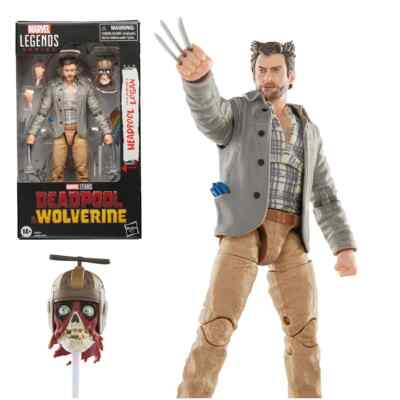 Deadpool & Wolverine Marvel Legends Headpool with Logan 6-Inch Figure (New)