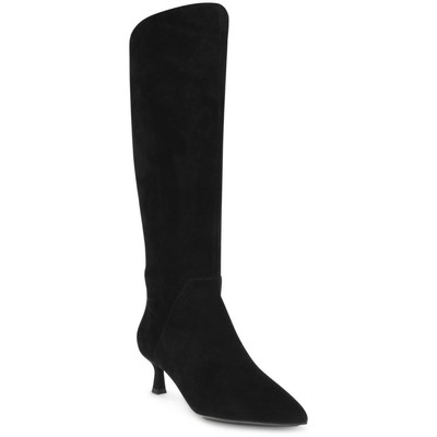 

Женские замшевые сапоги Anne Klein Ilith с острым носком, высокие сапоги до колена, BHFO 8944, Ilith