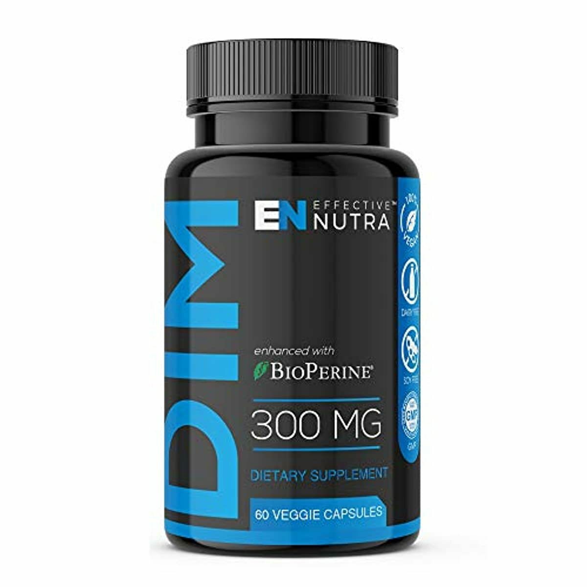 DIM Supplement 300mg Extra Strength DIM (Diindolylmethane) 5mg