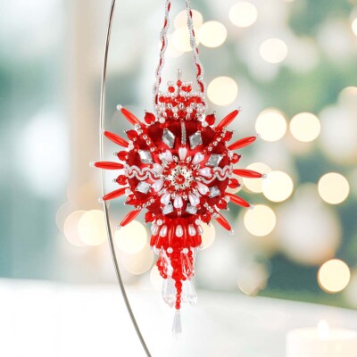 Herrschners  Red Ruby #71 Collector Ornament Kit