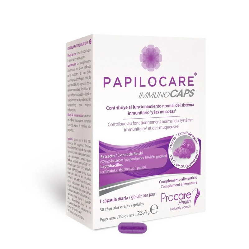 Papilocare ImmunoCAPS Prevention Of Lesions Caused by HPV - 30
