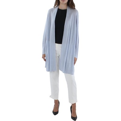 

Eileen Fisher Womens Blue Open Front Knitt Sweater Jacket  BHFO 9142, Синий