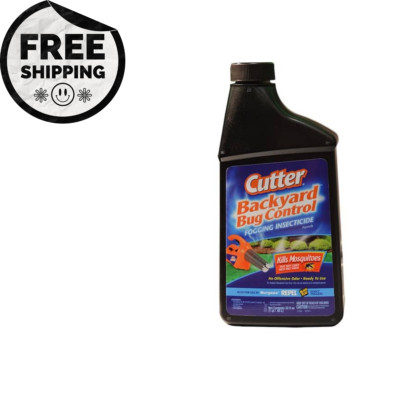 Cutter Backyard Bug Control Fogging Insecticide, No Offensive Odor - 32 oz.