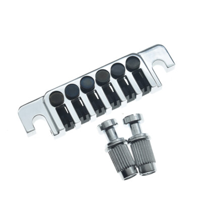 Guitar TP-6 Style Bridge Stopbar Vintage 70S Bridge Tailpiece fits Les Paul/SG