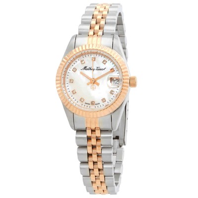 Mathey-Tissot Mathy II Кварцевые женские часы с белым циферблатом D710RA