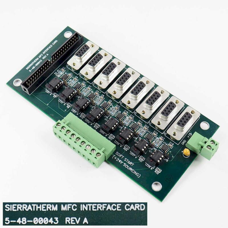 Sierratherm Mfc Interface Card 5-48-00043 Rev.a *open Box!*