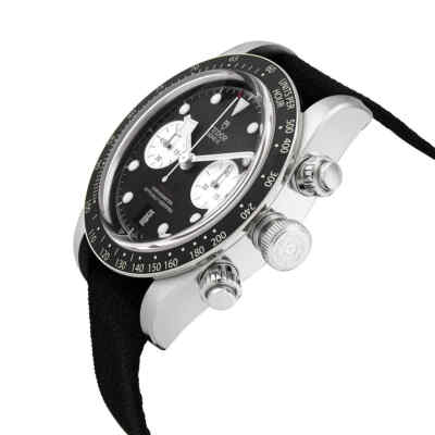 Pre-owned Tudor Black Bay Chrono Chronograph Automatic Chronometer Black Dial Men's Watch