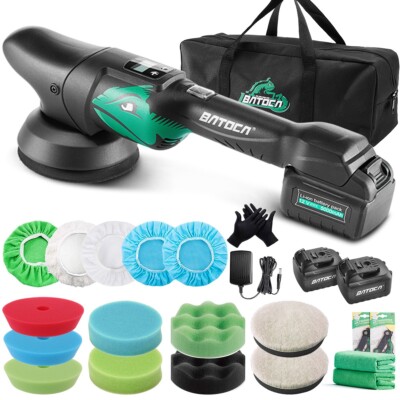 BATOCA S2 Dual Action Car Polisher DA Buffer Polishing Machine 5'' padsTool Kit