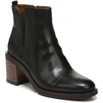 

Женские черные ботильоны Franco Sarto Kessa 6 Medium (B,M) BHFO 5497, Black leather