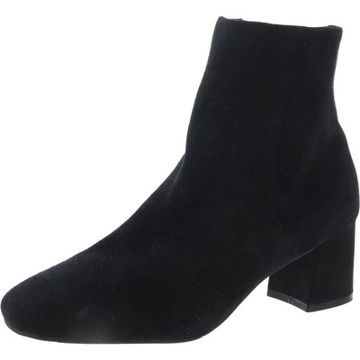 Blondo Womens Alida Black Z Suede Ankle Boots Shoes 6.5 Medium (B,M) BHFO 3913