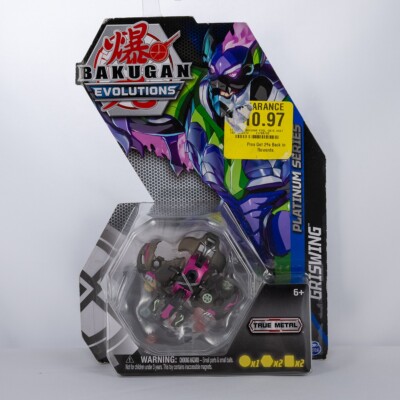 Bakugan Evolutions Platinum Series True Metal Griswing Action Figure