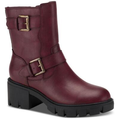 Женские мотоциклетные ботинки Sun + Stone Lionell Red 6.5 Medium (B,M) BHFO 8142
