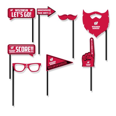 Набор для селфи Wisconsin Badgers, 8 предметов